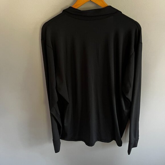 MEC Men's XL Long Sleeve Light Weight 1/2 Zip Black - Picture 9 of 9